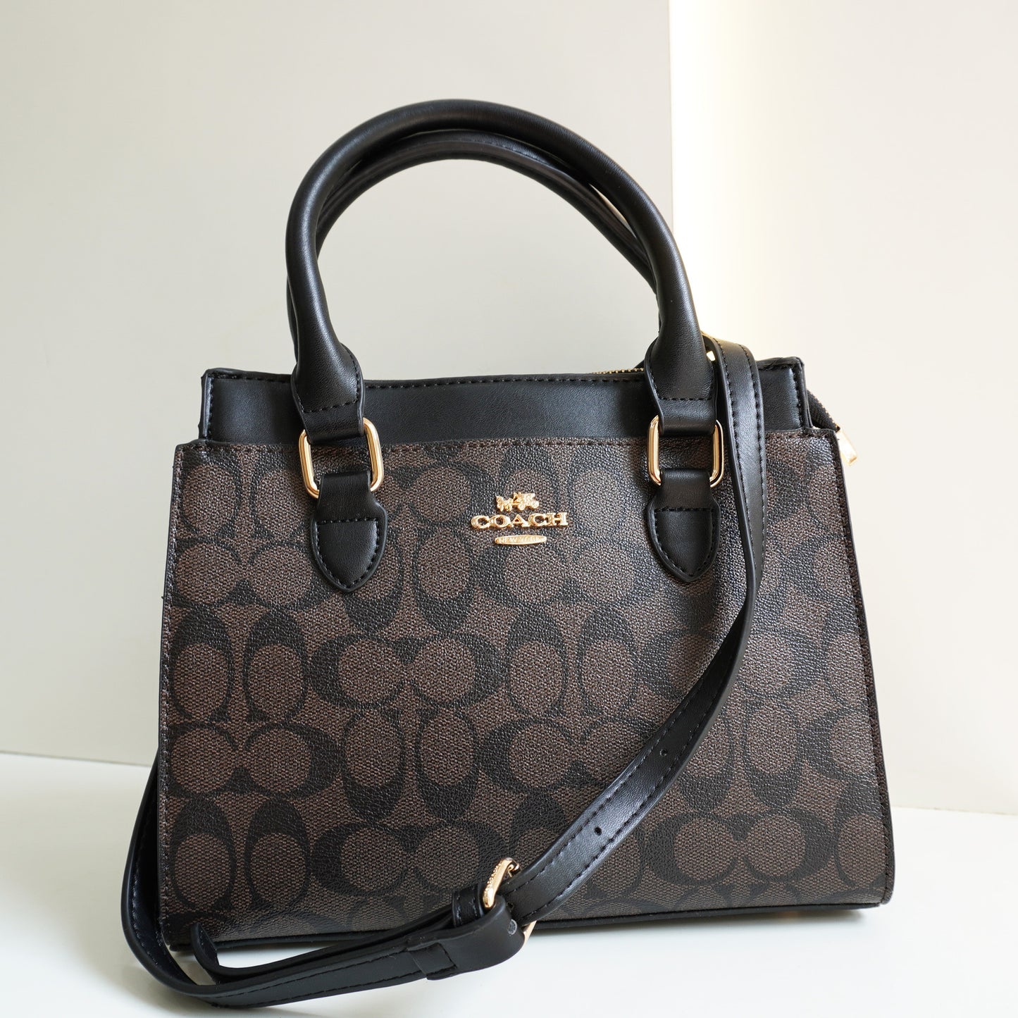 CH07 - Satchel Bag - Coffee Black