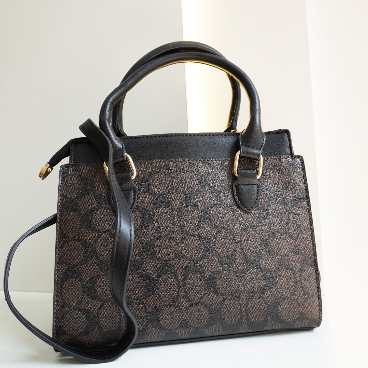 CH07 - Satchel Bag - Coffee Black