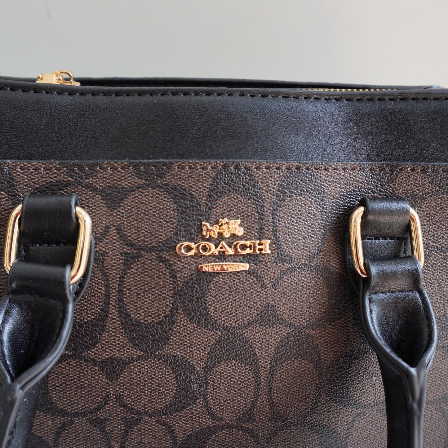 CH07 - Satchel Bag - Coffee Black