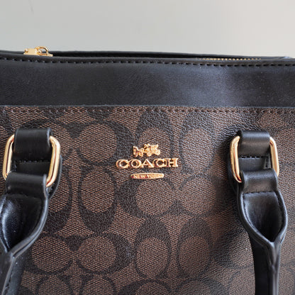 CH07 - Satchel Bag - Coffee Black