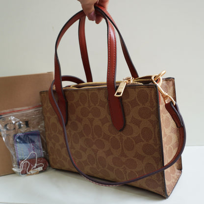 CH04 Satchel - Apricot Tan