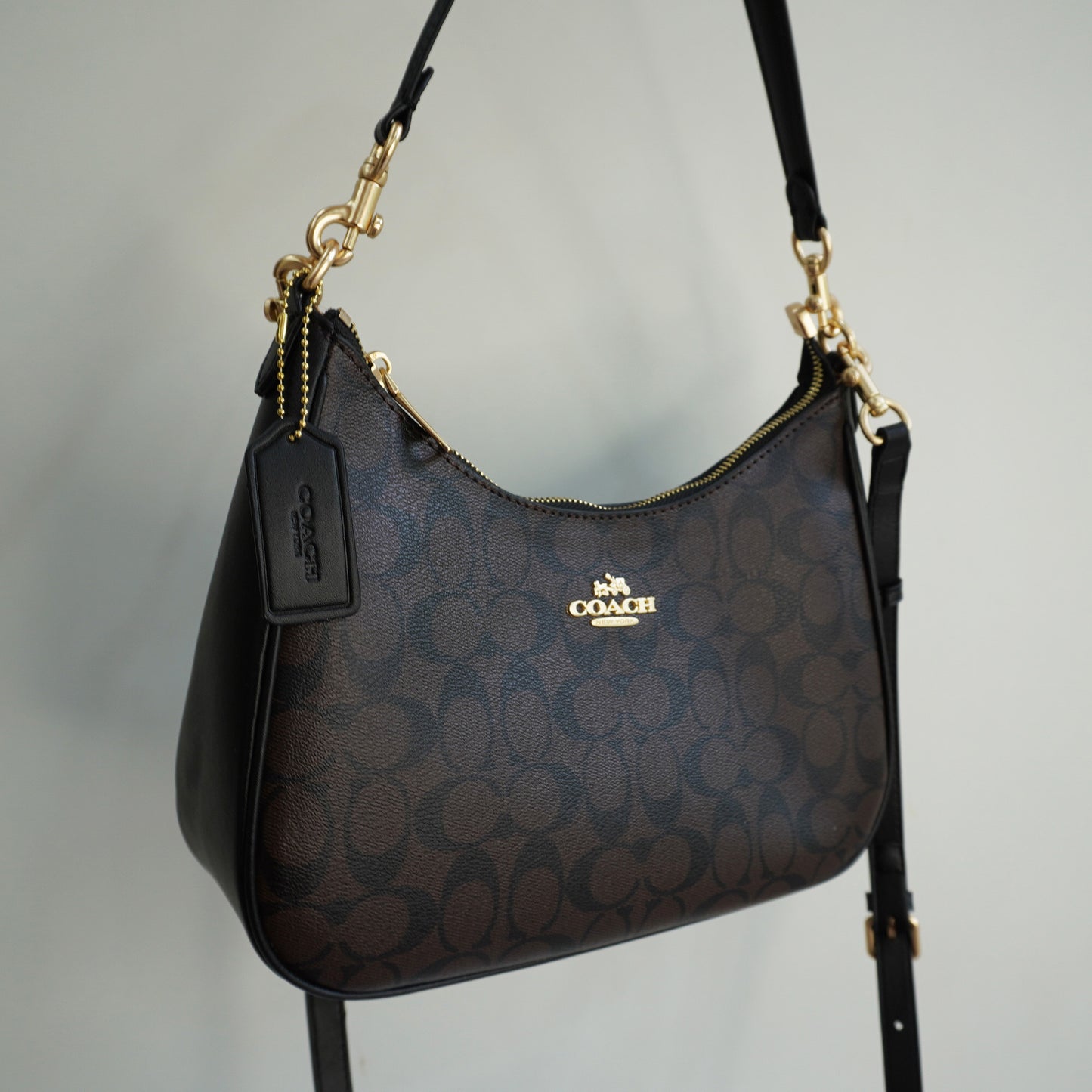 CH22 Classic Monogram Shoulder Bag - Coffee (Brown Box)