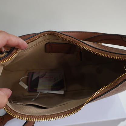 CH22 Classic Monogram Shoulder Bag - Apricot (Brown Box)