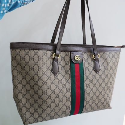 GG55 - Classic Canvas Tote Bag with Matching Pouch (Double Box)