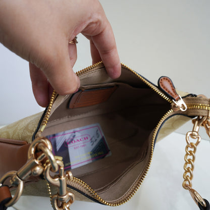 CH Teri Sling Bag - Beige Apricot
