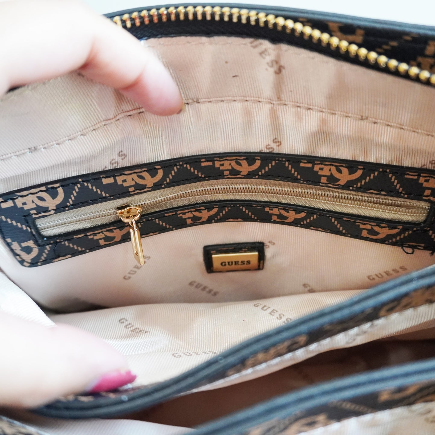 GUS95 - Monogram Shoulder Bag