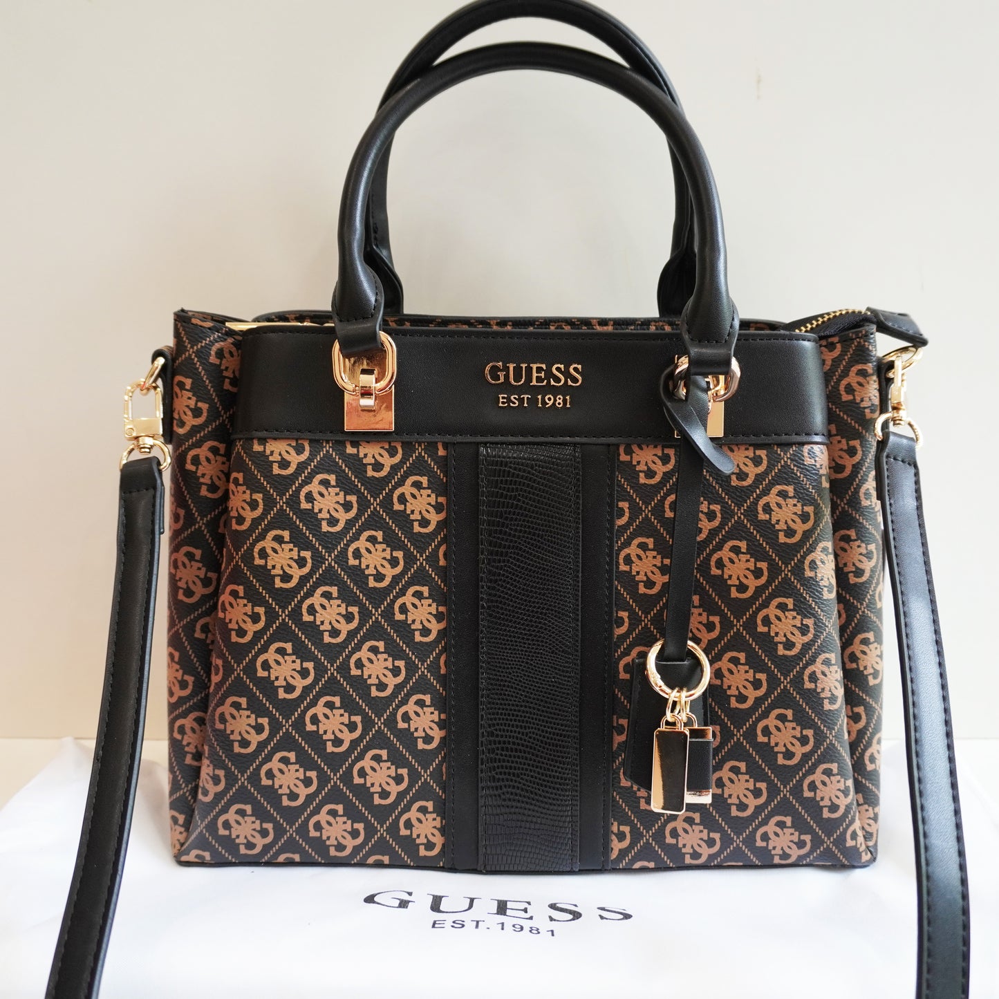 GUS95 - Monogram Shoulder Bag