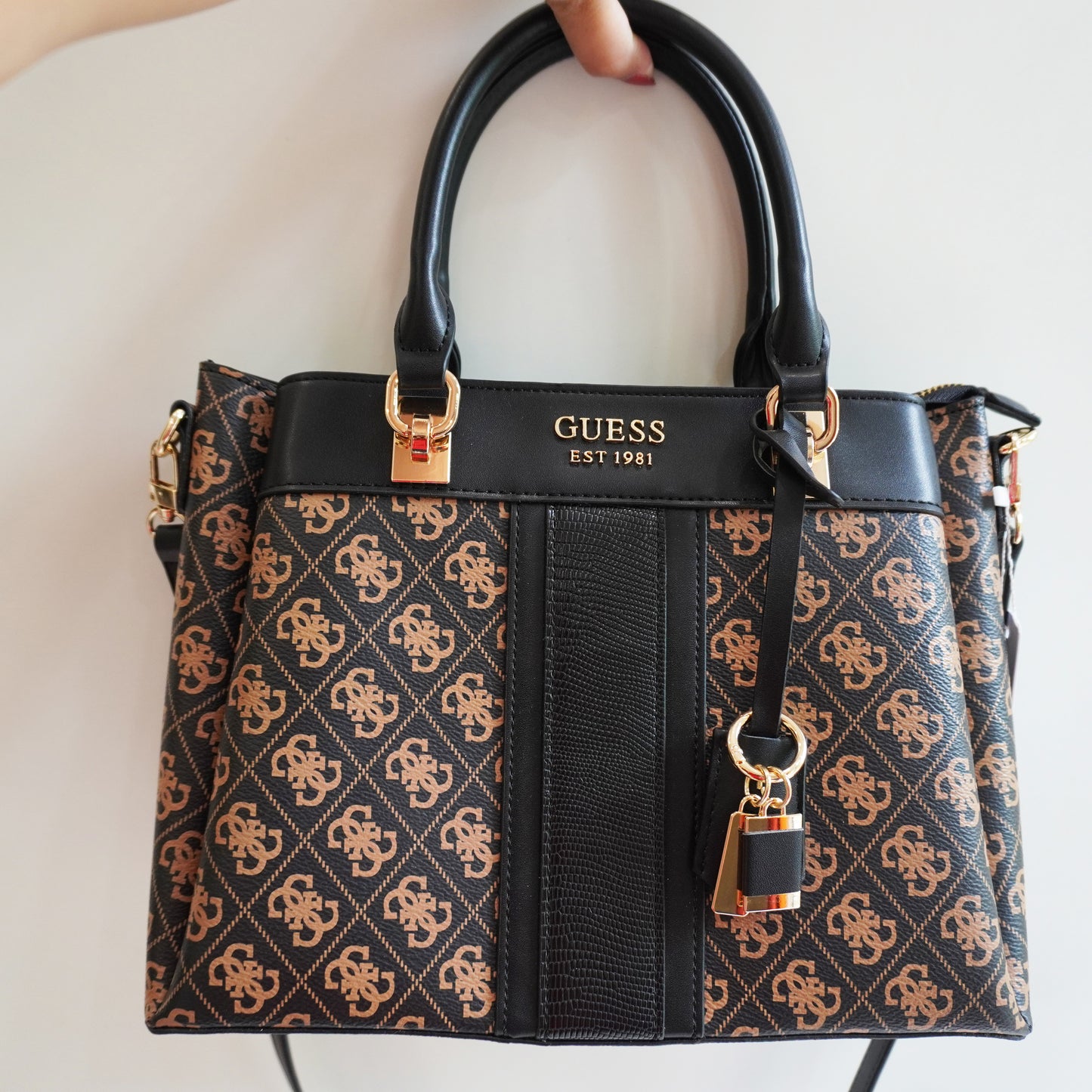 GUS95 - Monogram Shoulder Bag