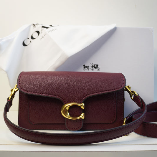 CH C Label (20) Sling Bag - Wine Colour