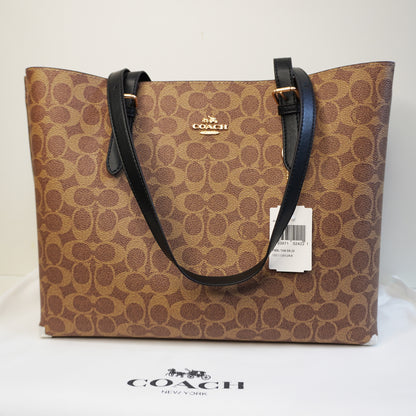 CH 3 Partition Ultra Premium Tote With Box - Apricot Black