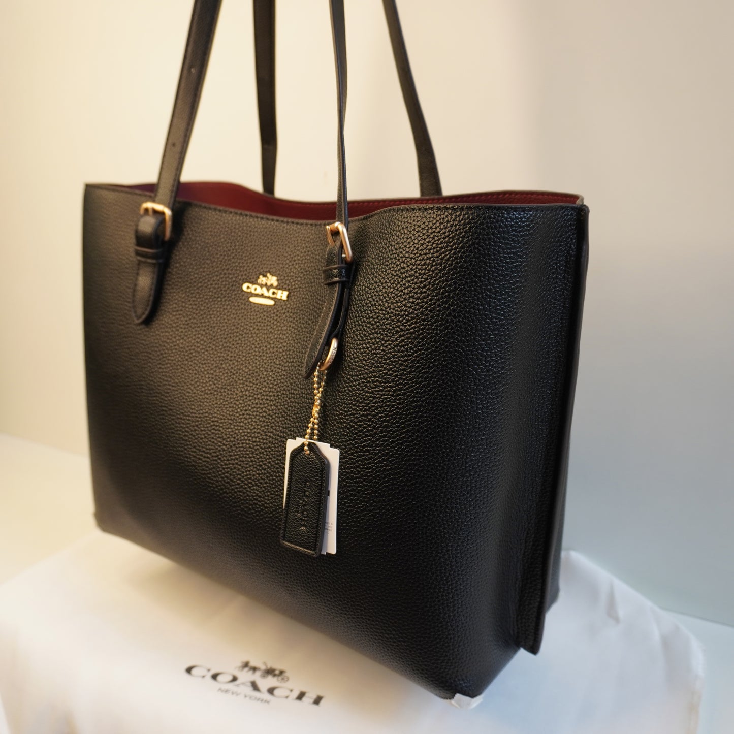 CH 3 Partition Ultra Premium Tote With Box - Black