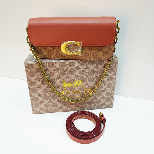 CH33 C Label - Ultra Premium Sling Bag (Tan Apricot Colour)