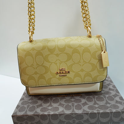 CH55 Klare Shoulder/Sling Bag - Apricot white