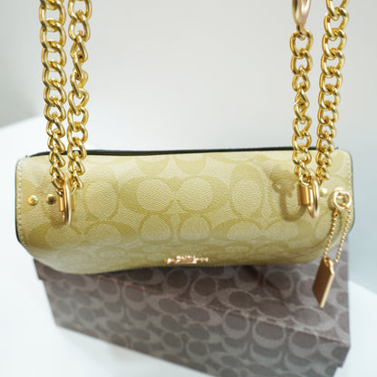 CH55 Klare Shoulder/Sling Bag - Apricot white