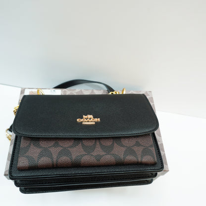 CH55 Klare Shoulder/Sling Bag - Coffee Black