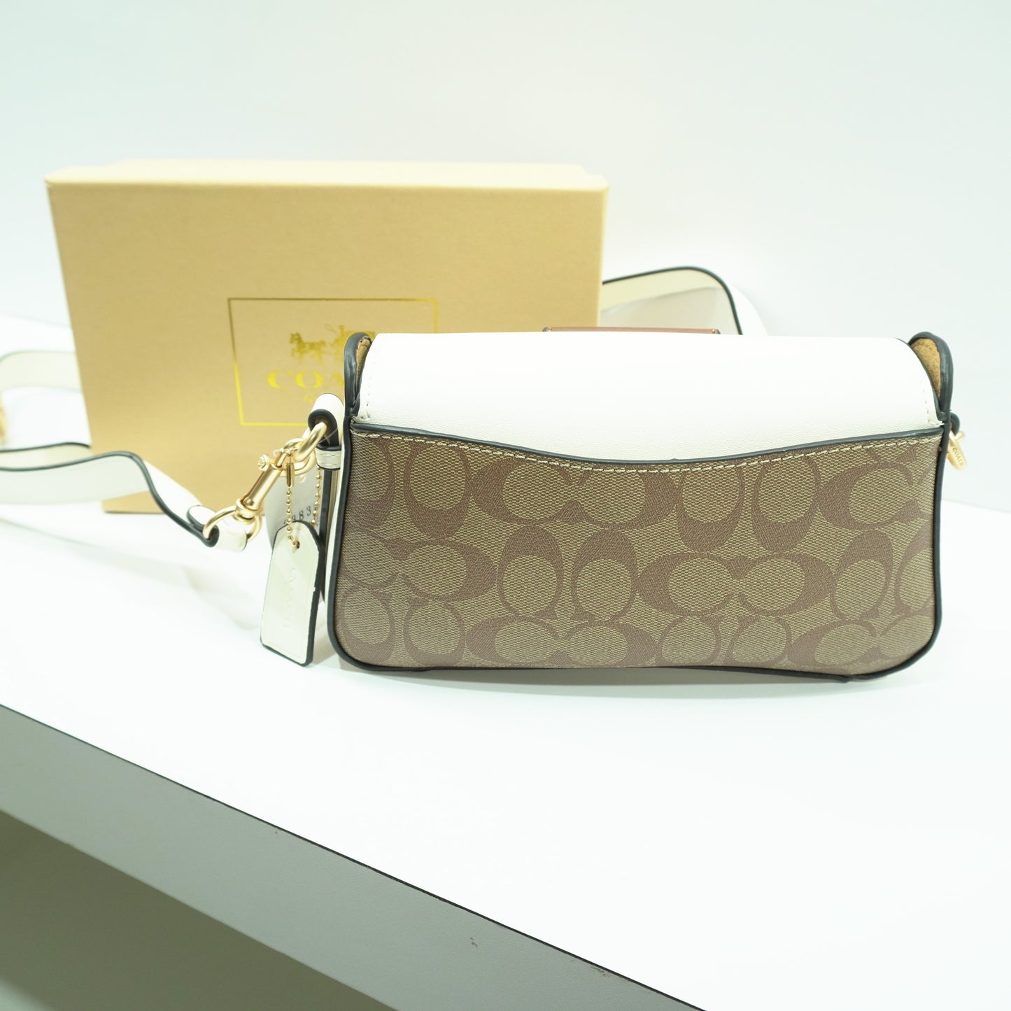 CH 69 BRIE Sling/Crossbody Bag - White Apricot