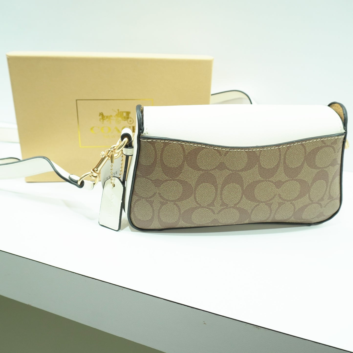 CH 69 BRIE Sling/Crossbody Bag - White Apricot