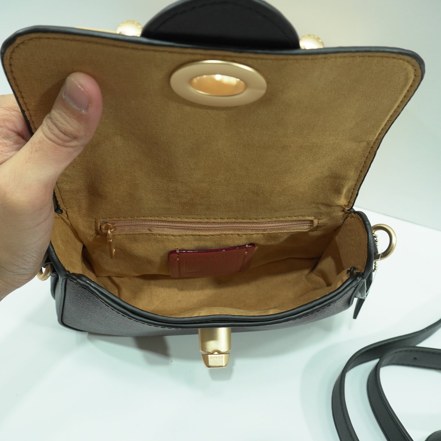 CH 69 BRIE Sling/Crossbody Bag - Black Coffee