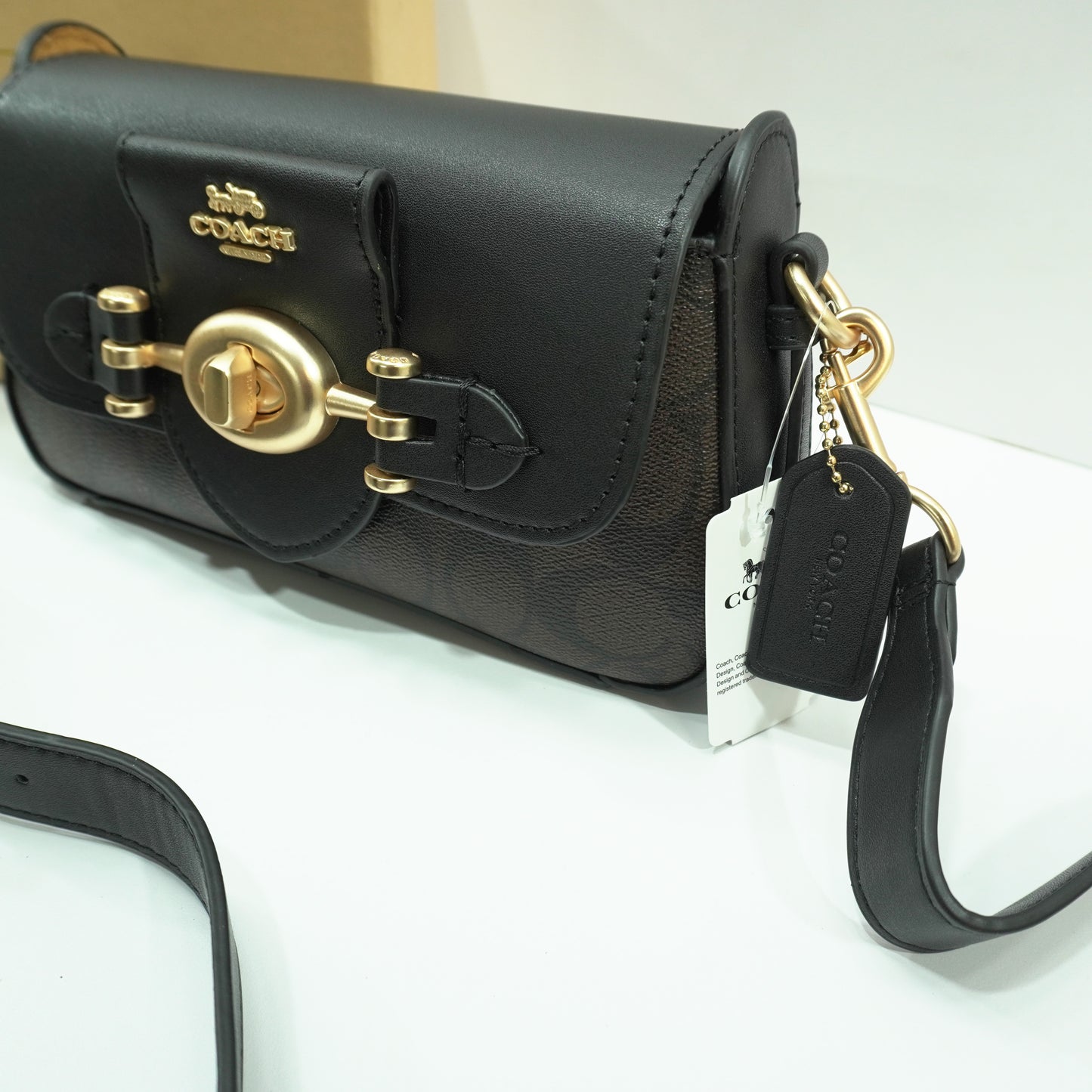 CH 69 BRIE Sling/Crossbody Bag - Black Coffee