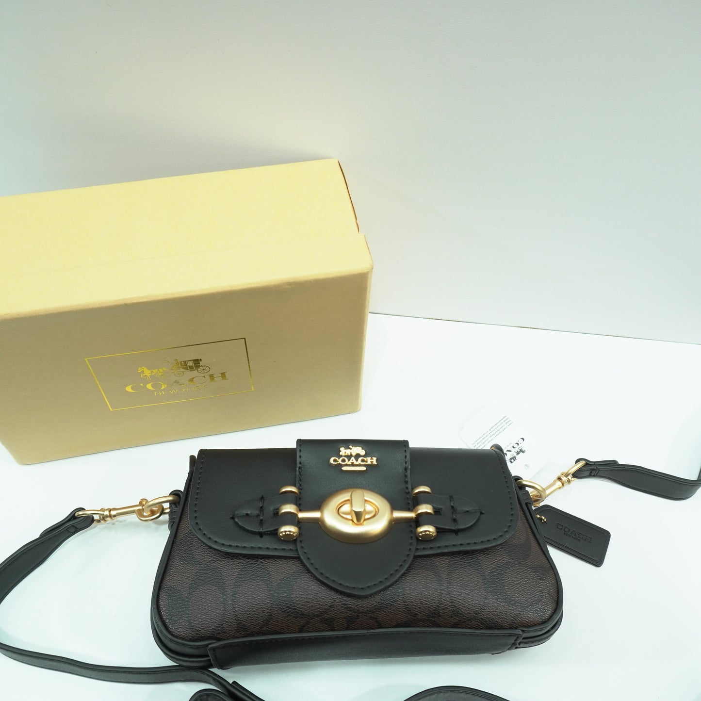 CH 69 BRIE Sling/Crossbody Bag - Black Coffee