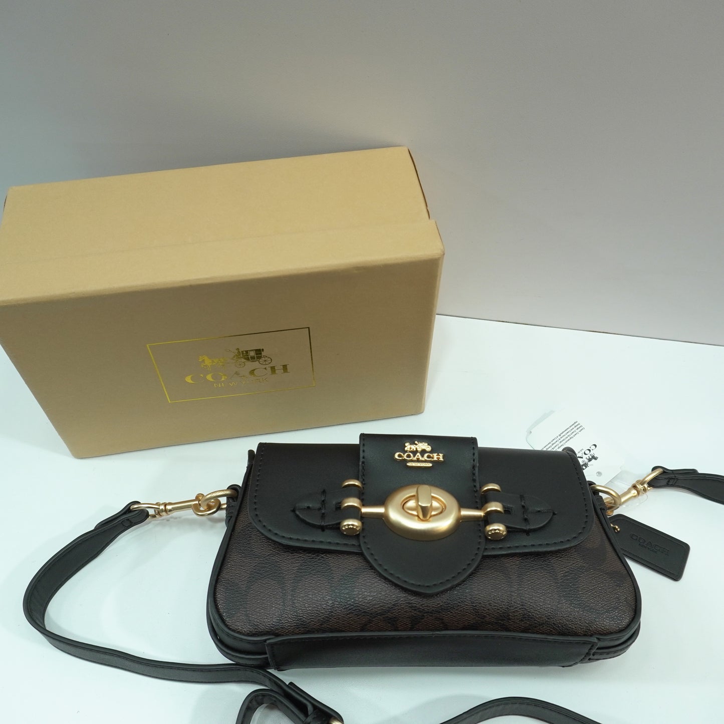 CH 69 BRIE Sling/Crossbody Bag - Black Coffee