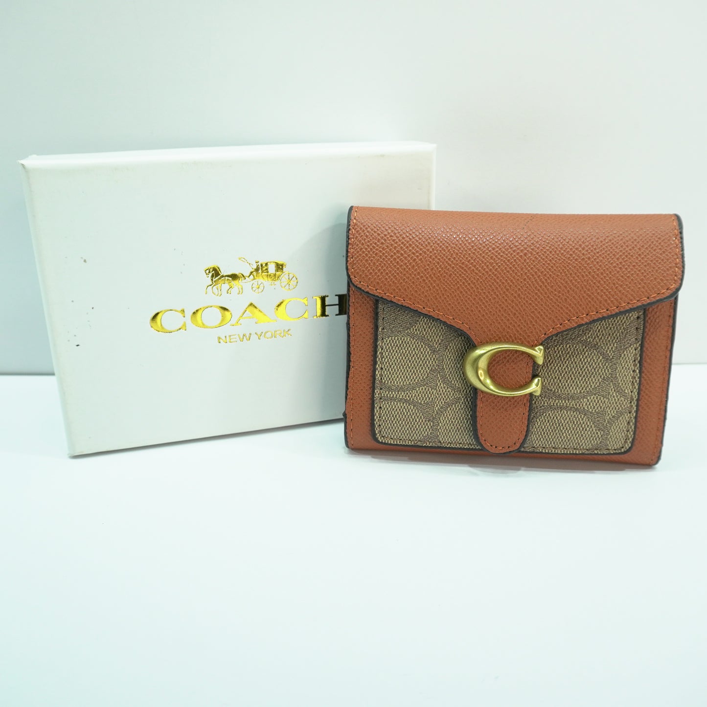 CH 191 Wallet - Tan (White Box)
