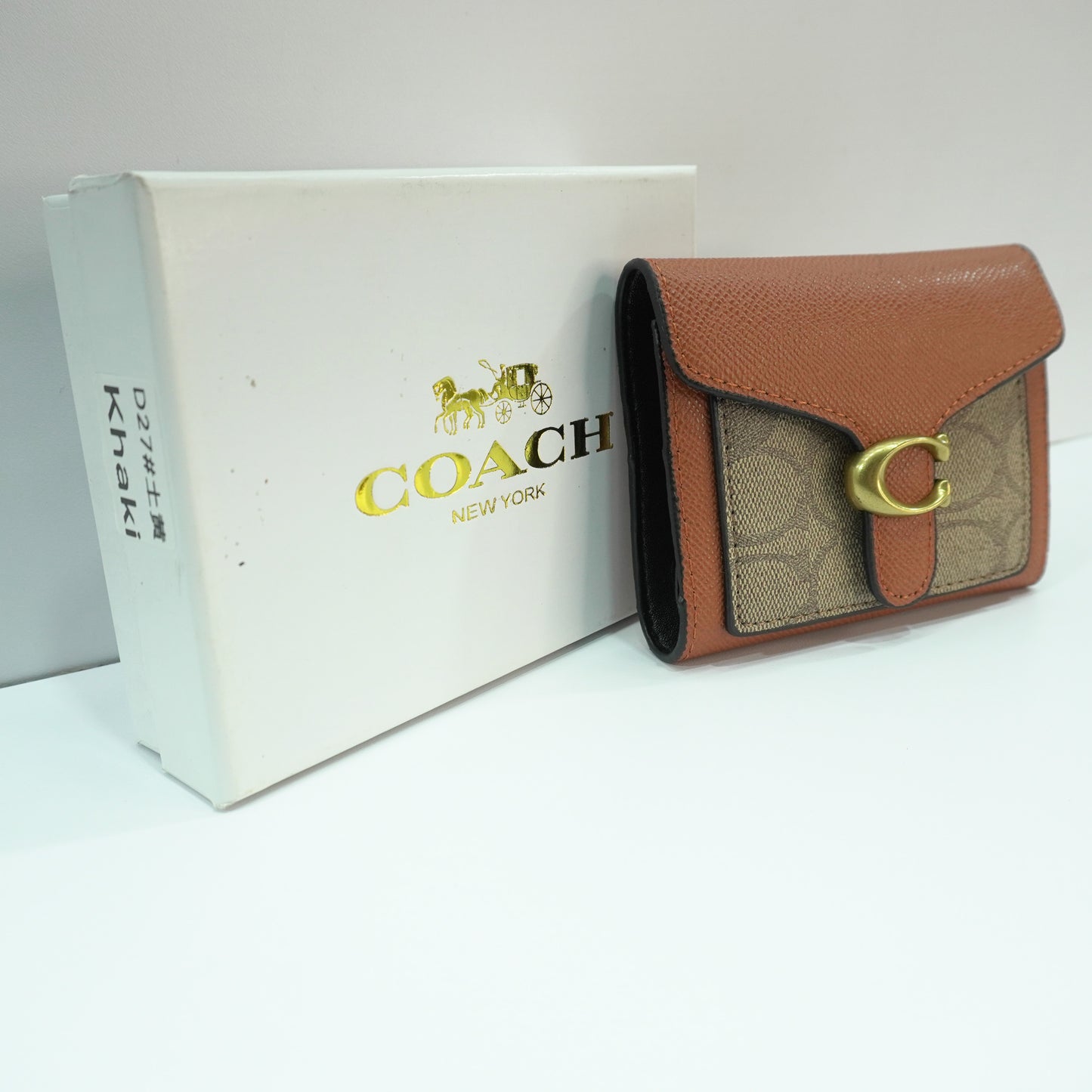 CH 191 Wallet - Tan (White Box)