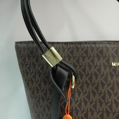 MK 101 - Rope Tote - Black/Coffee