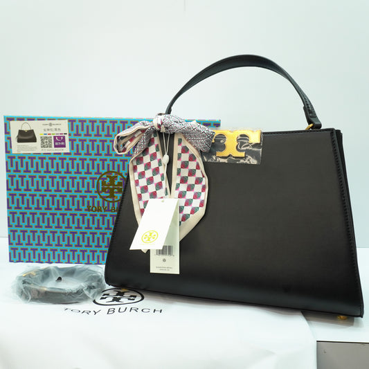 TB070 - Large Satchel - Black