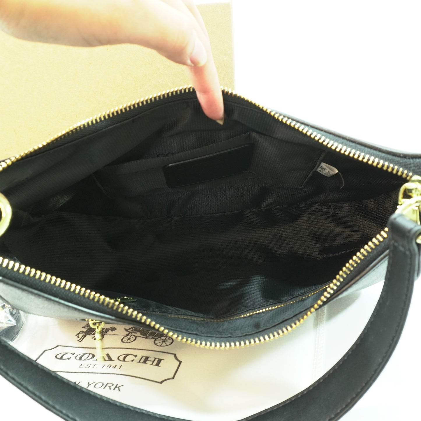 CH11 - Teri Hobo - Black/Grey Signature Colour