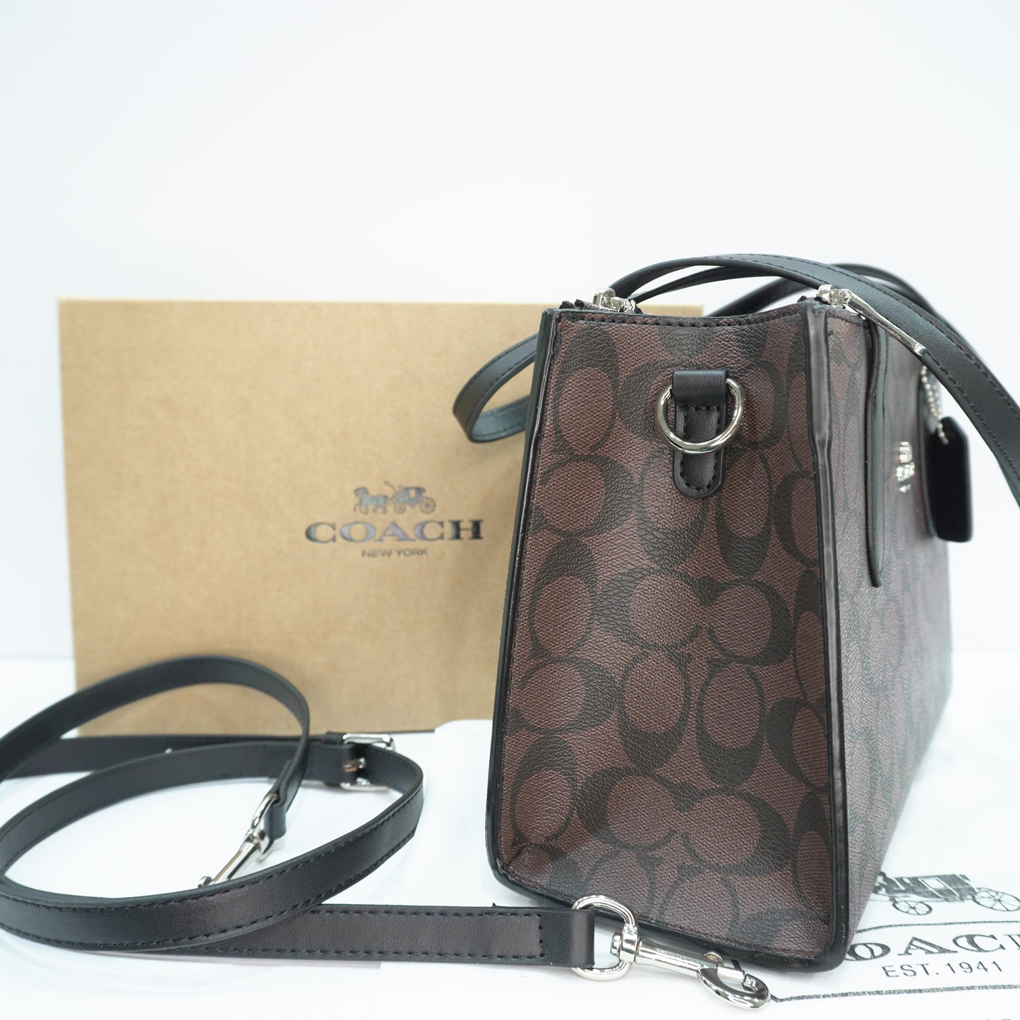 CH151 - MINIE Tote - Coffee