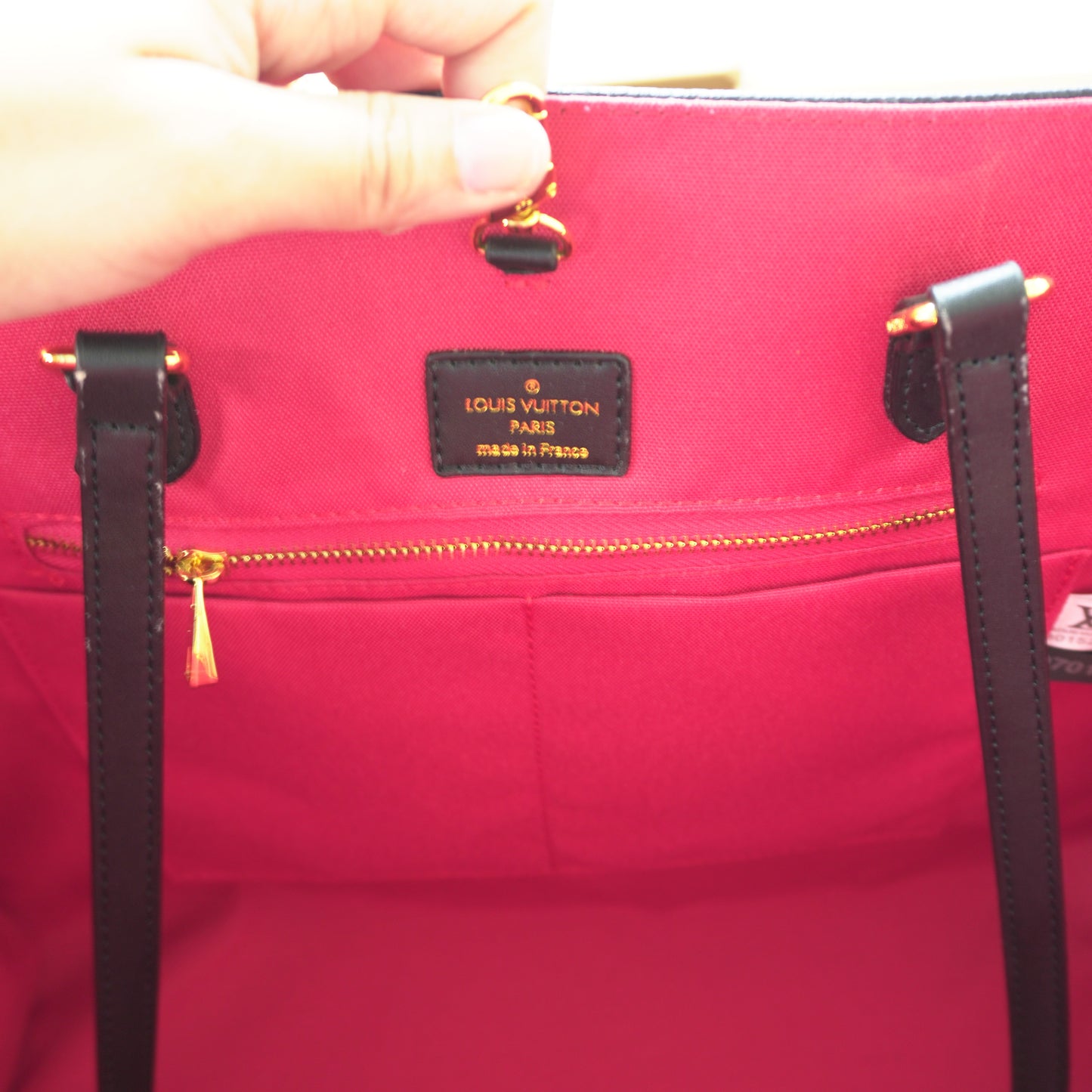 LV123 - OTG Tote - Black Monogram Double Box