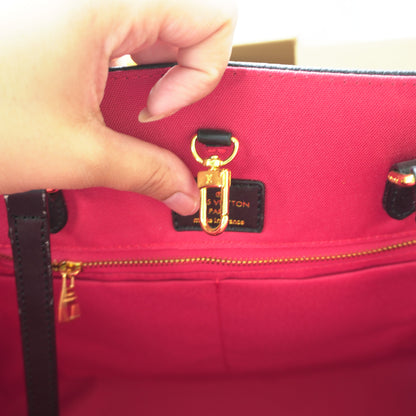 LV123 - OTG Tote - Black Monogram Double Box