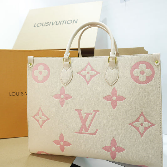 LV123 - OTG Tote - Beige Pink Double Box