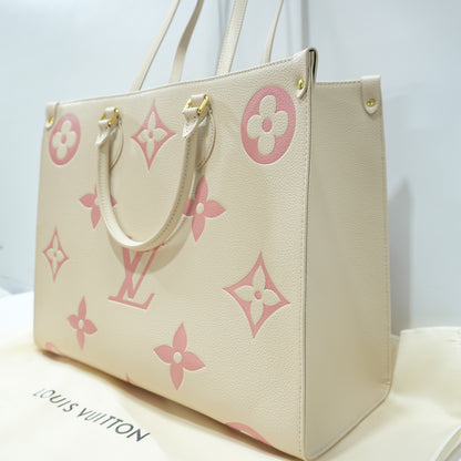 LV123 - OTG Tote - Beige Pink Double Box