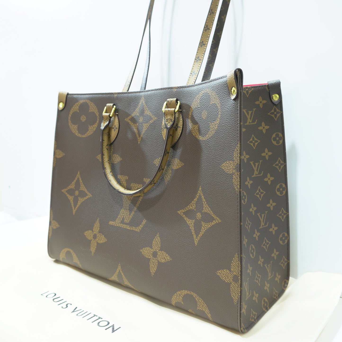 LV123 - OTG Tote - Cappucino Double Box