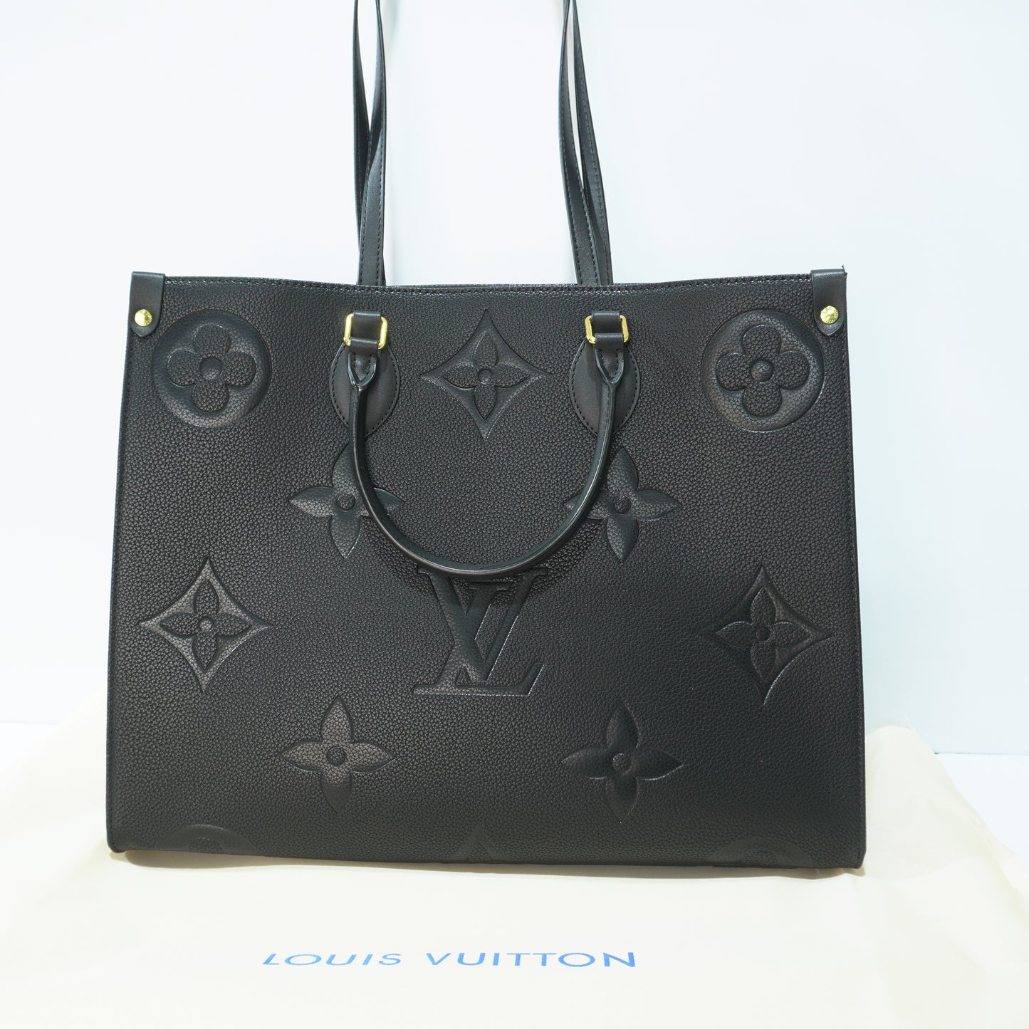 LV123 - OTG Tote - Black Double Box