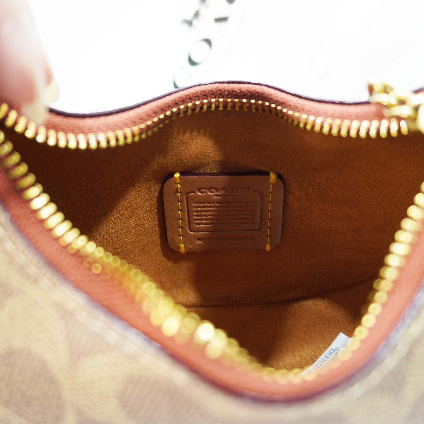 CH Jonie Bag - Signature Print Tan Brown (Ultra Premium)