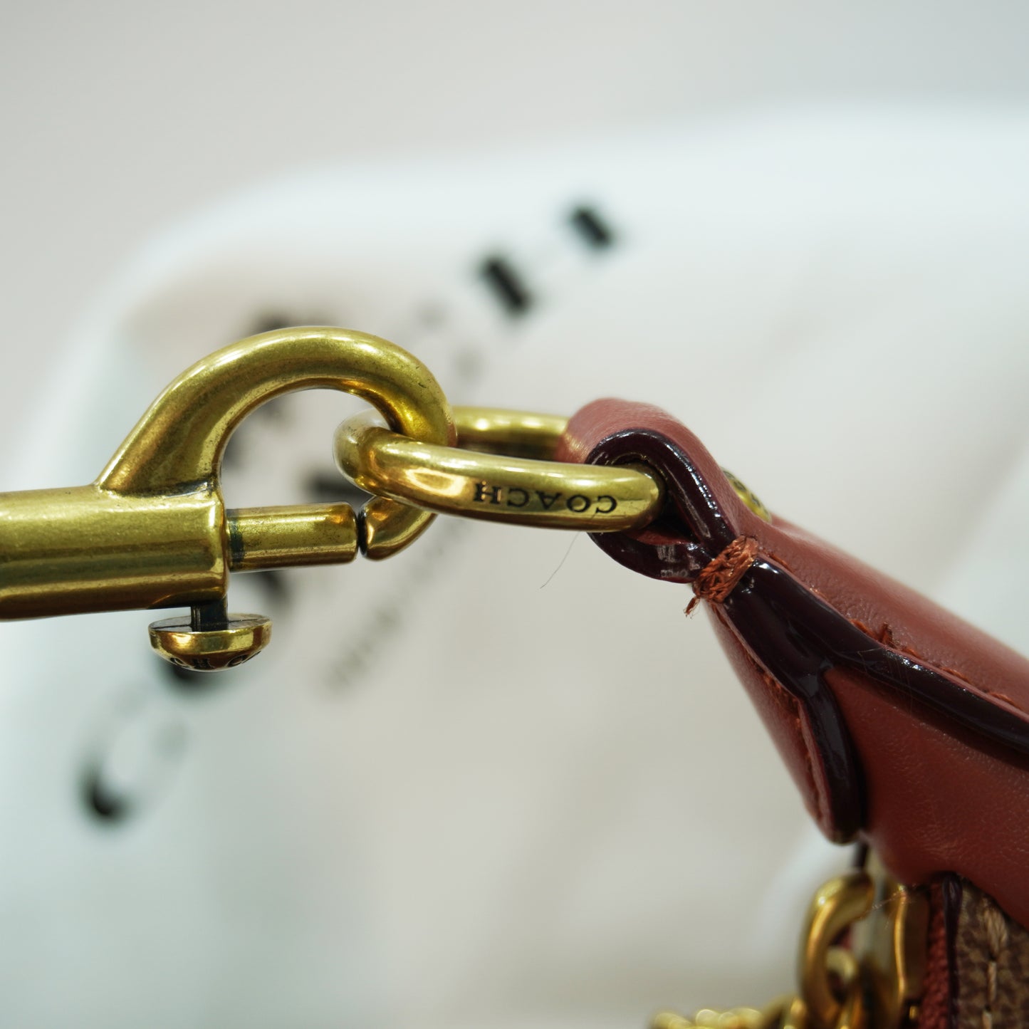 CH Jonie Bag - Signature Print Tan Brown (Ultra Premium)