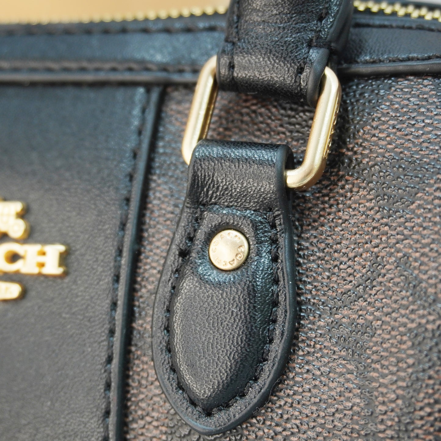 CH717 - Duffle Style Sling - Black Coffee Colour