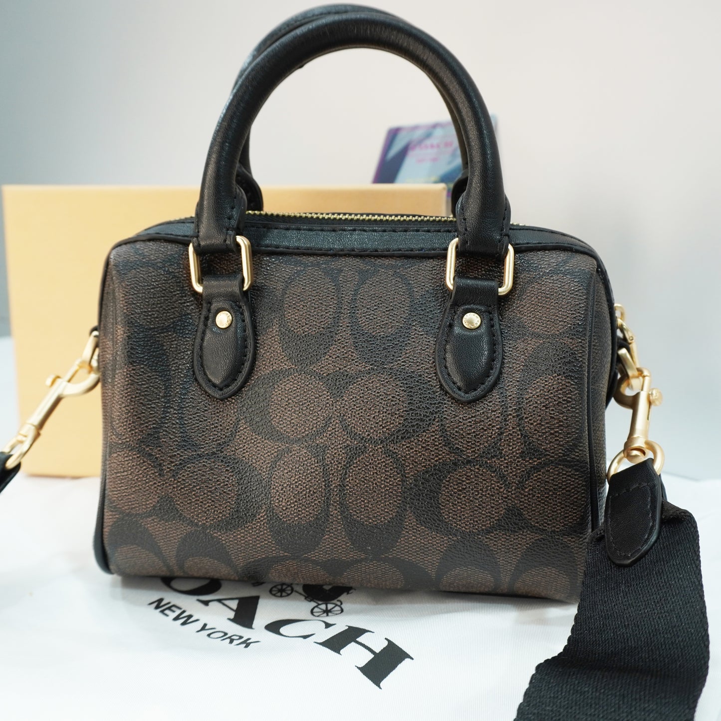 CH717 - Duffle Style Sling - Black Coffee Colour