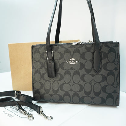 CH151 - MINIE Tote - Black Grey