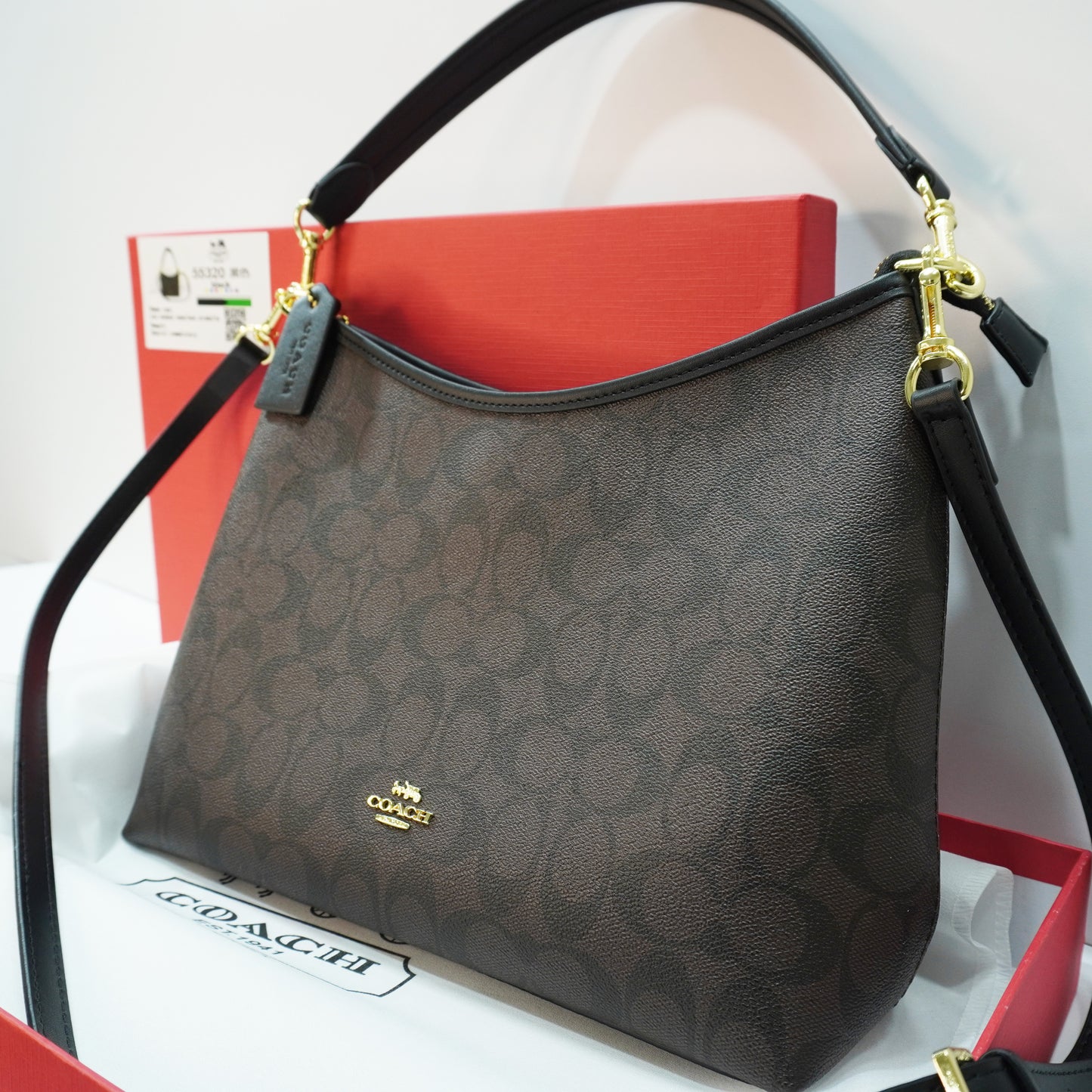 COCH Hobo Bag - Coffee Black