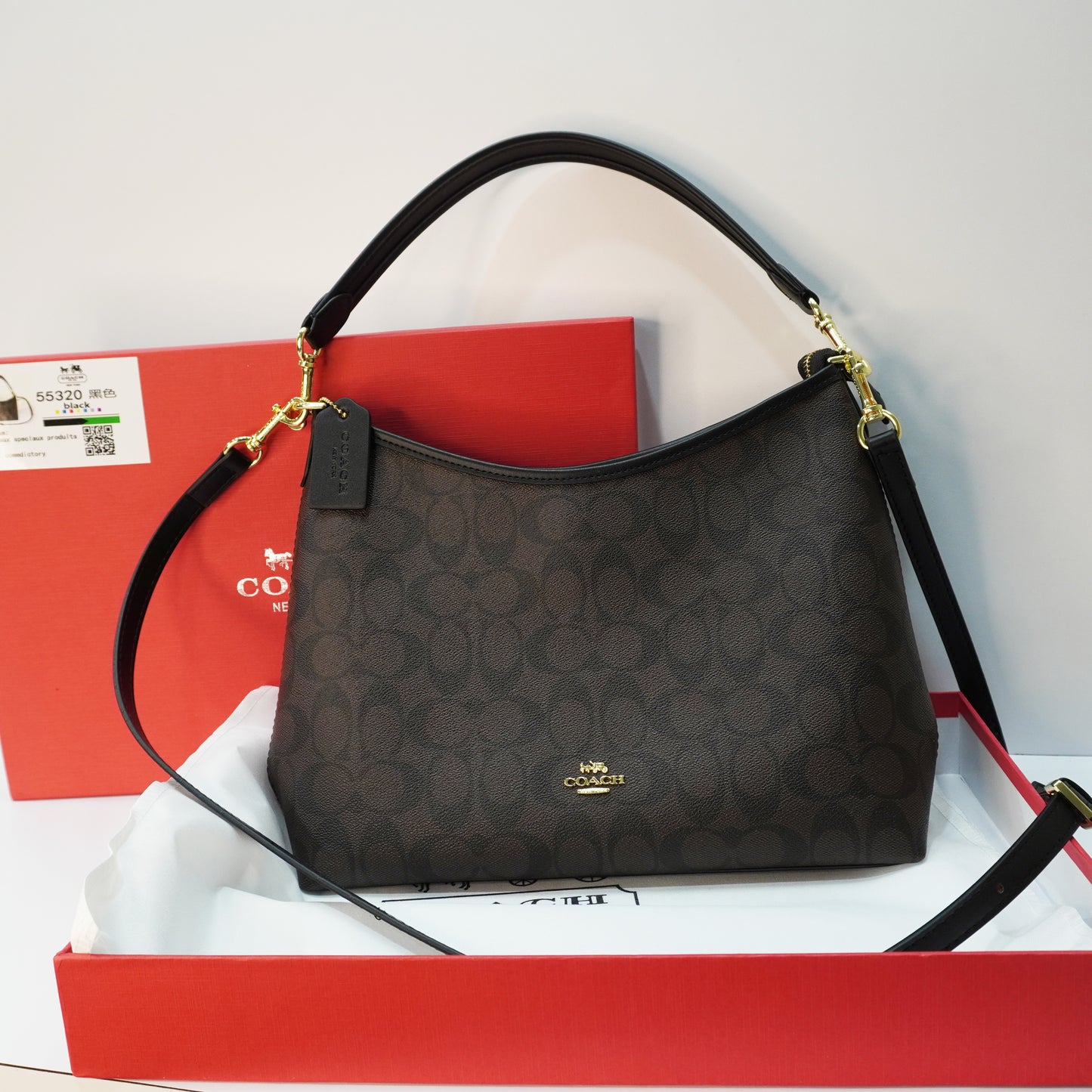 COCH Hobo Bag - Coffee Black