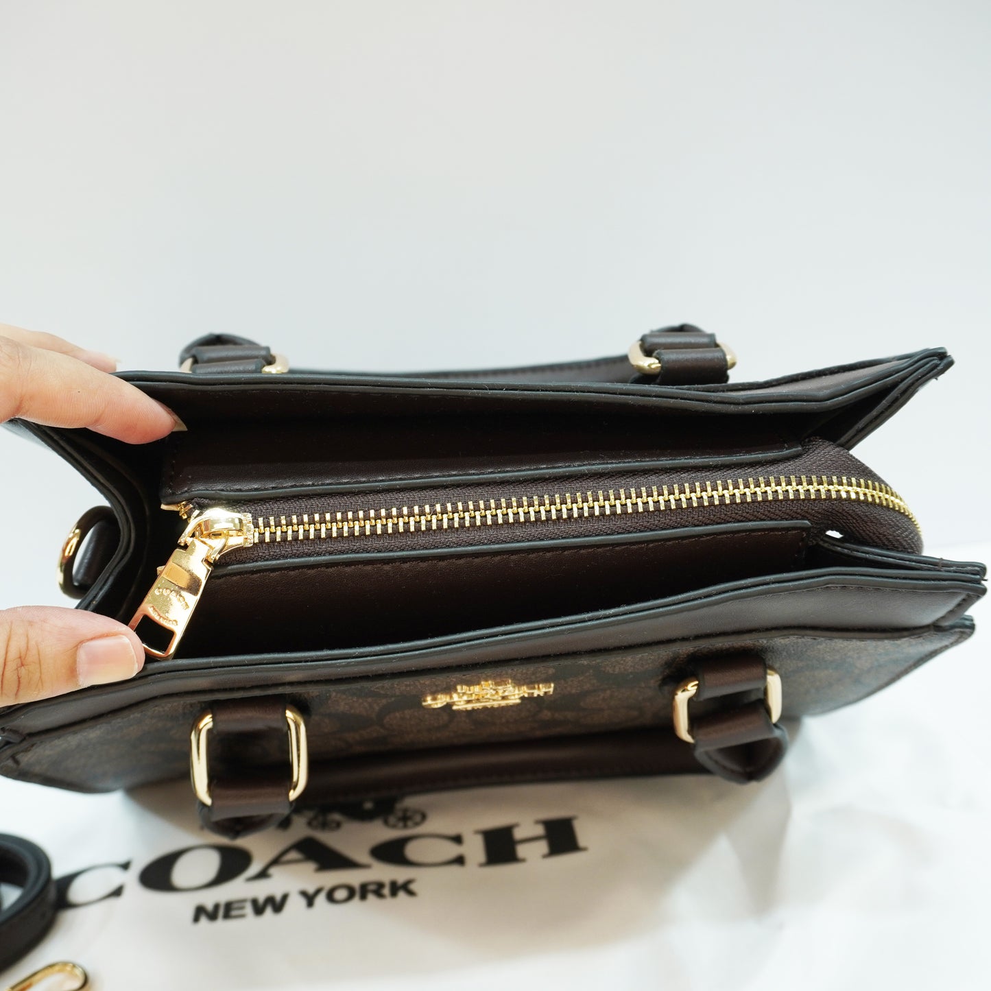 CH09 - Satchel/Sling - Coffee