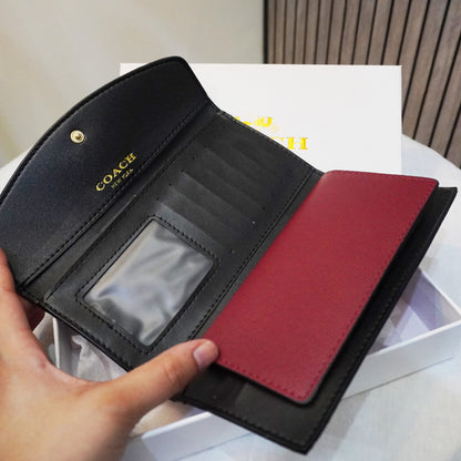 CH549 - Long Wallet - Burgundy Magenta