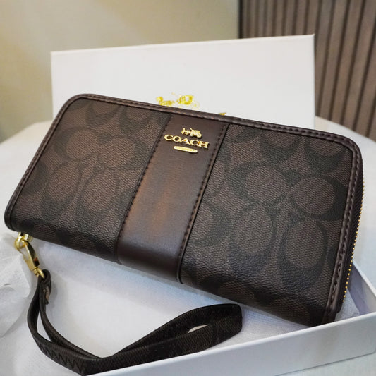 COCH Long Wallet - Chocolate