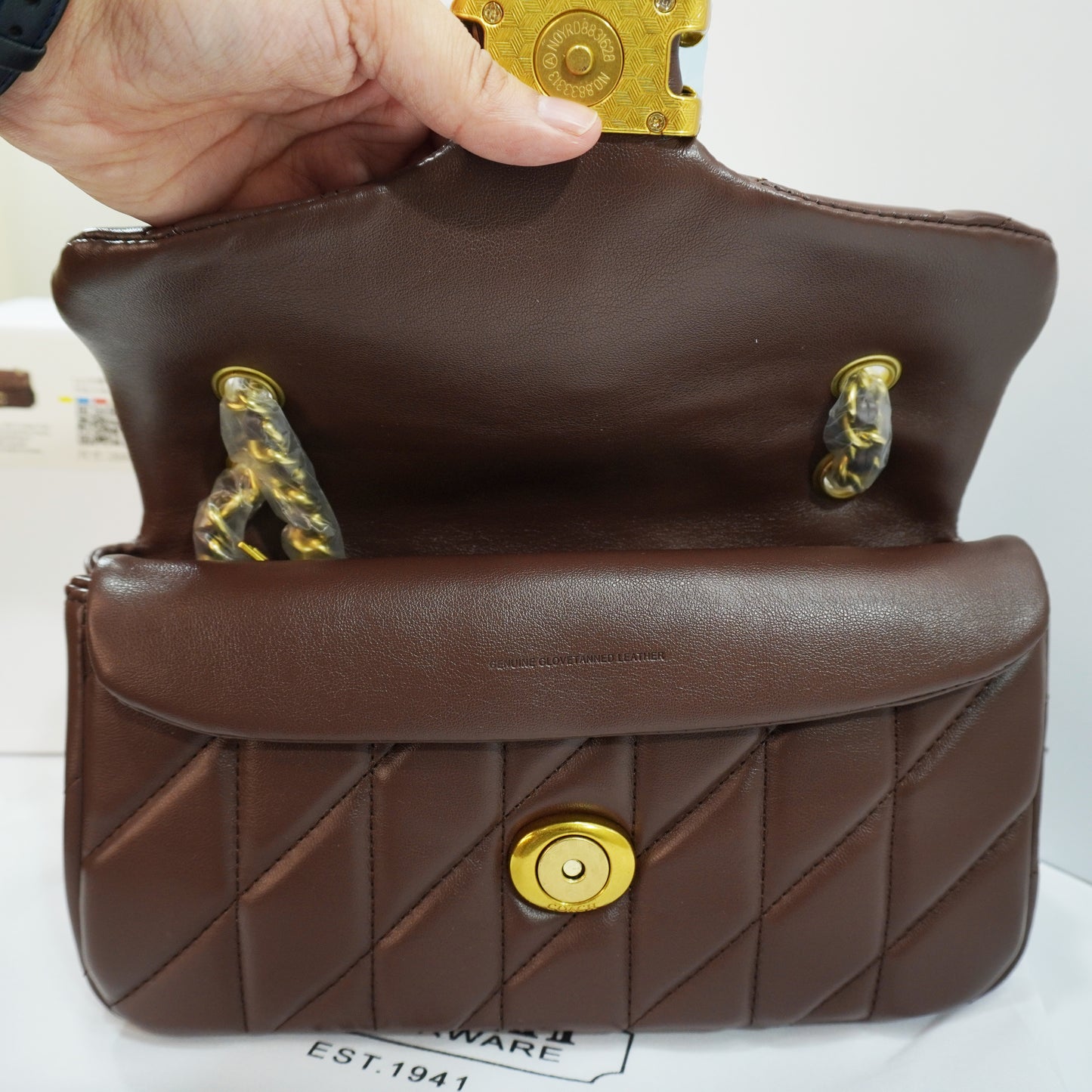 CH Tabby (26) - Quilted - Chocolate