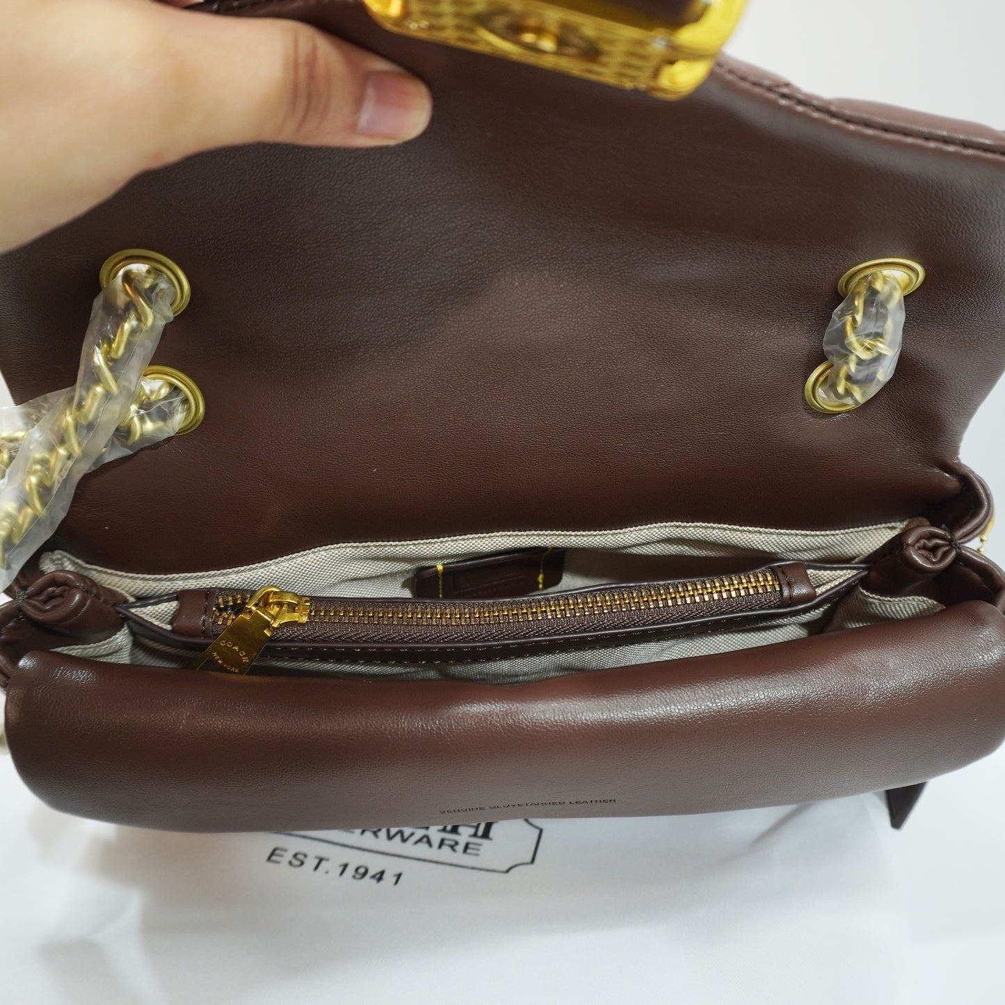 CH Tabby (26) - Quilted - Chocolate