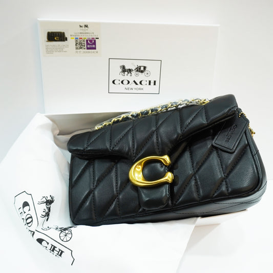 CH C Label (26) - Quilted - Black